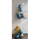 Geburtstags Ballon-Bouquet Blue & Gold