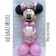Luftballon-Figur-Minnie Mouse