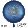 Abi 2024 geschafft! Großer blauer Luftballon mit Helium