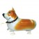 Airwalker Luftballon, Corgi, mit Helium laufender Tier-Ballon