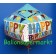 Ballon aus Folie, Anglez, Happy Birthday, inklusive Helium