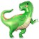 Baby Dino Luftballon aus Folie