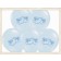 Babyparty Luftballons, Babyschuhe, Hellblau