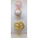 Geburtstags Ballon-Bouquet Pink & Gold Dots