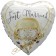 Detailansicht Folienballon Just Married Auto