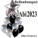 Ballon-Bouquet Abi 2023 mit 12 Luftballons