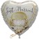 Folienballon in Herzform, Just Married Jumbo
