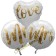 Detailansicht Folienballons Mr,  Mrs und Love
