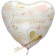 Folienballon in Herzform, Traumpaar Jumbo