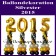 Ballondekoration Silvester, 2015