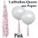Ballonquaste aus Papier Pink