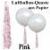 Ballonquaste aus Papier Pink