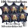 Ballons und Helium Set Silvester, 100 Sternballons 2027 - Champagner und Feuerwerk