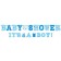 2 Banner zur Babyparty Boy