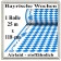 Bayrische Wochen Tischdecke auf Rolle, stoffähnlich, Airlaid, 25 Meter x 118 cm, stoffähnlich