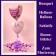 Dekoration zum Muttertag, Bouquet aus Heliumballons und Dekoration, zum Muttertag alles Liebe