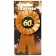 Rosette zum 60. Geburtstag, schwarz/gold