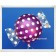 Candy Luftballon aus Folie mit Helium, Dots, Fruits Grape