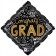 Congrats Grad. Luftballon aus Folie, 46 cm