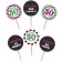 Cupcake Topper Zahl 30, Dekoration zum Geburtstag