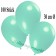 Deko-Luftballons Aquamarin, 100 Stück