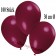 Deko-Luftballons Bordeaux, 100 Stück