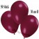 Deko-Luftballons Bordeaux, 50 Stück