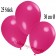 Deko-Luftballons Fuchsia, 25 Stück
