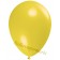 Luftballon zur Dekoration in Gelb, 30 cm