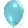 Luftballon zur Dekoration in Hellblau, 30 cm
