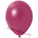 Metallic-Luftballon zur Dekoration in Burgund, 30 cm