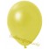 Metallic-Luftballon zur Dekoration in Gelb, 30 cm