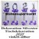 Dekoration Silvester, Tischdekoration, Ballondekoration 2021, violett-silber