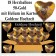 Dekoration und Gastgeschenke zur Goldenen Hochzeit, 18 goldene Herzballons 50 Gold, mit Ballongas-Helium zum Versand im Karton