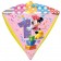 Diamond Shaped Luftballon aus Folie Minnie Mouse zum 1. Geburtstag