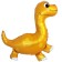 Diplo Baby Dino Luftballon aus Folie