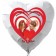 Fotoballon, Luftballon aus Folie mit eigenem Foto zu Liebe und Valentinstag
