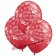 25 Stück Luftballons Alles Gute zur Hochzeit mit Helium-Einwegflasche