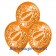 Motiv-Luftballons Entschuldigung, orange, 3 Stueck