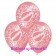 Motiv-Luftballons Entschuldigung, rosa, 3 Stueck