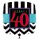 Luftballon zum 40. Geburtstag, Celebrate 40