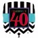 Luftballon zum 40. Geburtstag, Celebrate 40