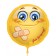 Gute Besserung, Luftballon aus Folie mit Ballongas