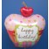 Folienballon Happy Birthday Cupcake mit Kirsche zum Geburtstag