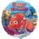 Folienballon Happy Birthday Findet Nemo, rund