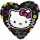 Hello Kitty Geburtstags- Luftballon aus Folie