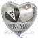 Mr and Mrs, Luftballon aus Folie zur Hochzeit