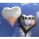 Luftballon aus Folie,Wedding Couple zur Hochzeit mit Helium