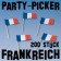 Flaggenpicker Partypicker Frankreich