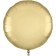 Luftballon aus Folie, Rundballon,Matt Gold, 90 cm